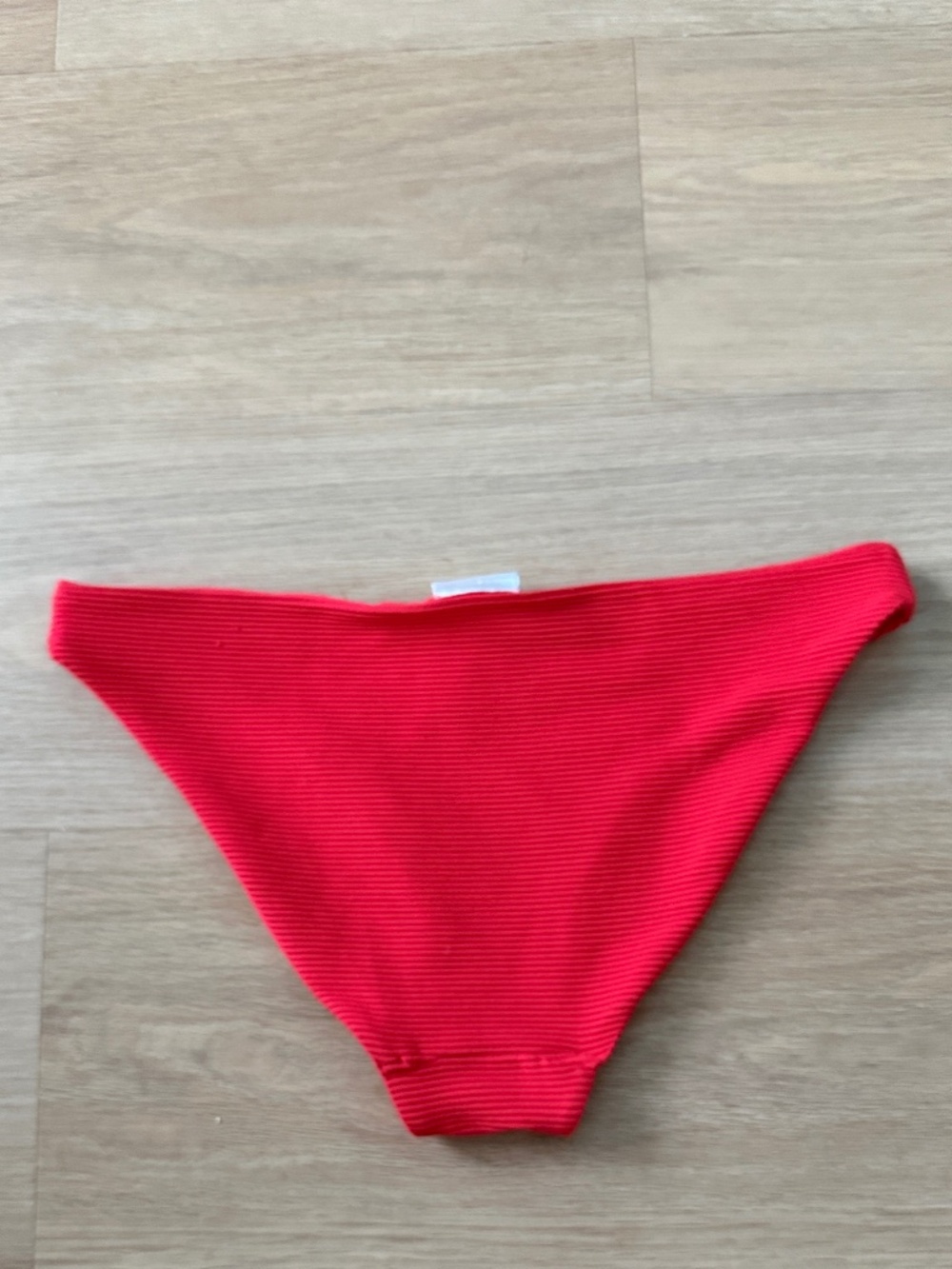 H&M Red Ribbed Bikini Bottoms - Picture 2 of 3